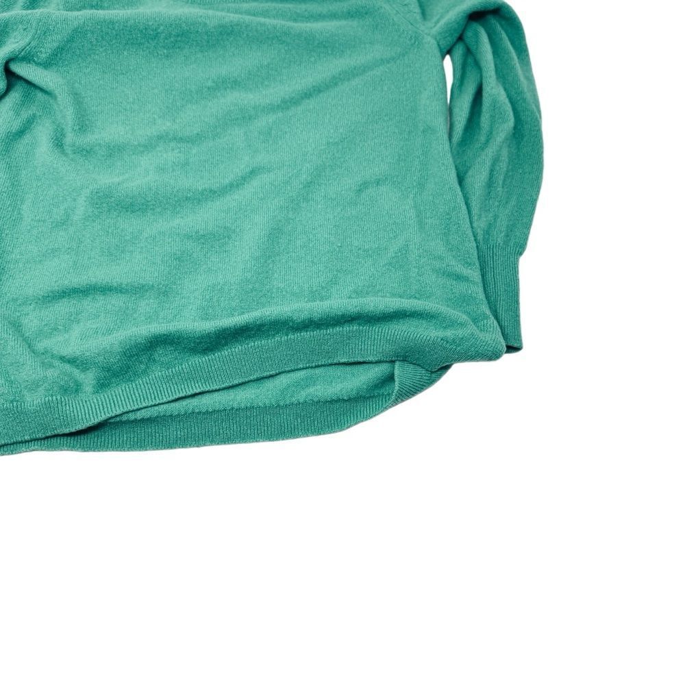 J. Crew Green Cashmere Sweater. Size Small. - Picture 13 of 14